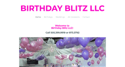 Desktop Screenshot of birthdayblitzllc.com